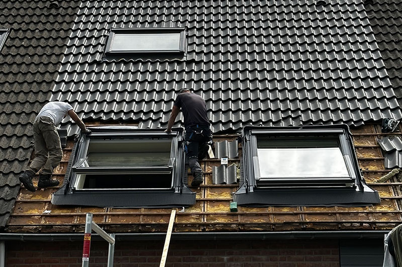 Dakraam installatie groot