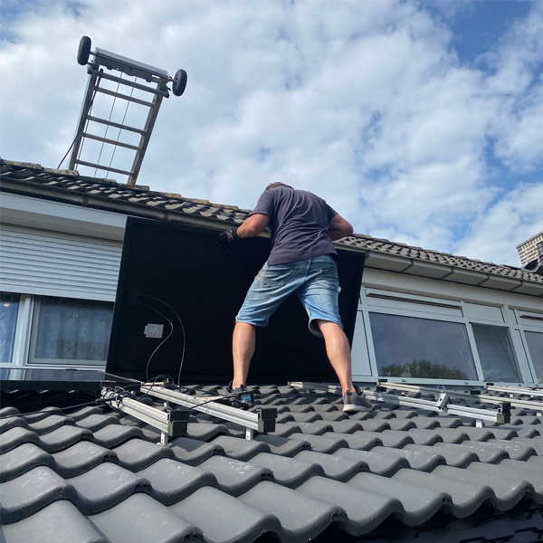 Nieuwe zonnepanelen plaatsen